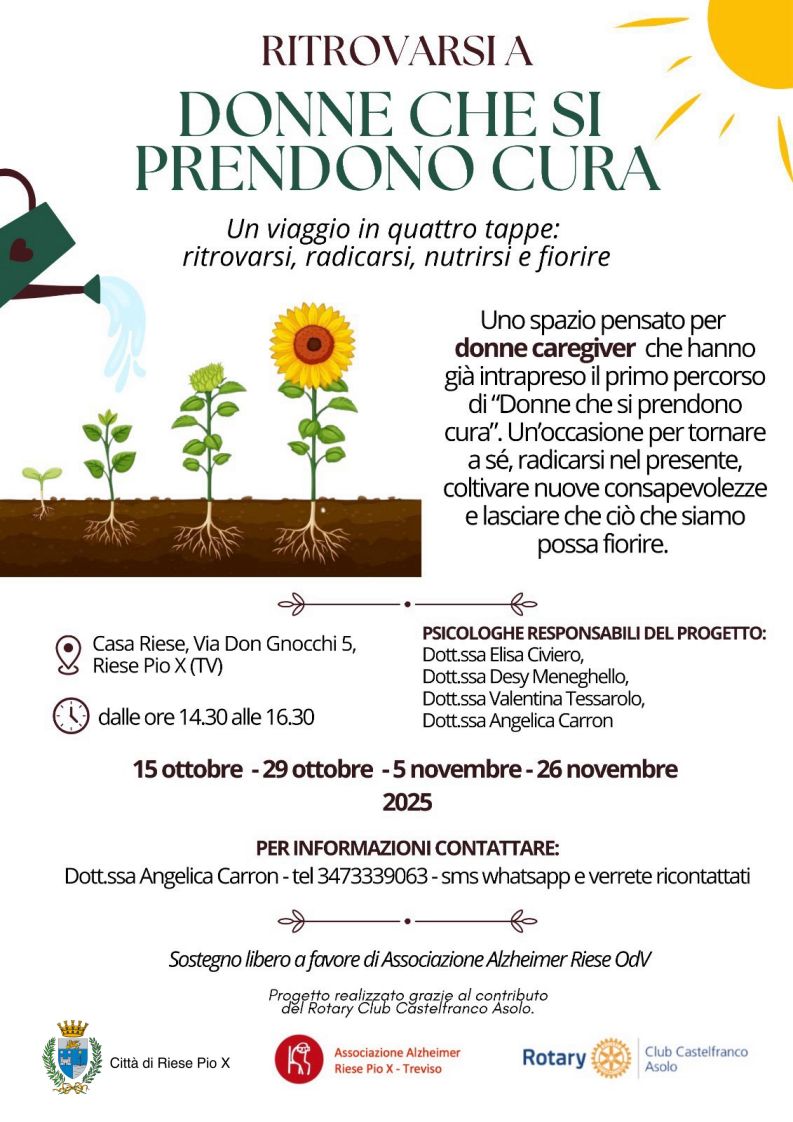 Donne che si prendono cura 2025