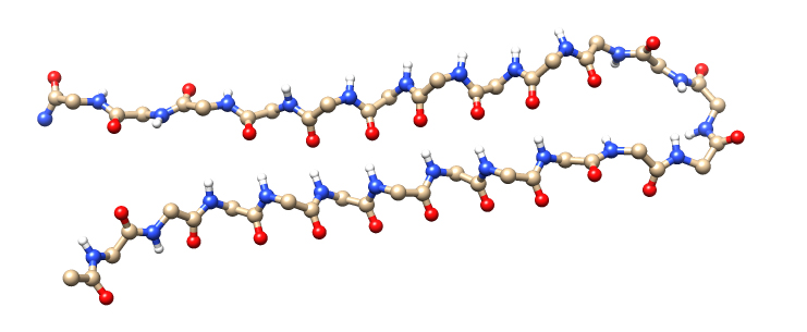 AP407 alpha sheet structure