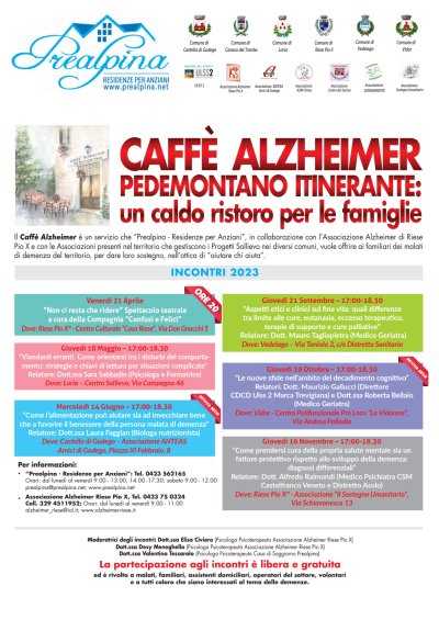 Caffe Alzheimer Pedemontano 2023