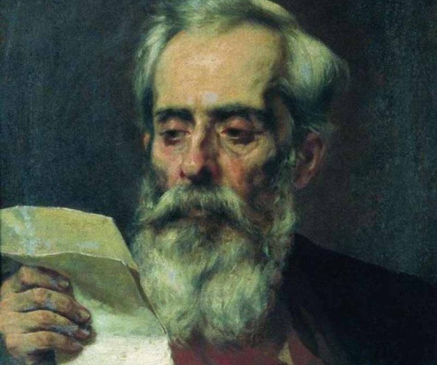 The old man reading a letter Fyodor Bronnikov