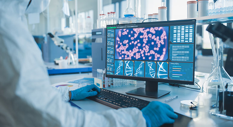 Viewing brain cells interaction at Mount Sinai New York