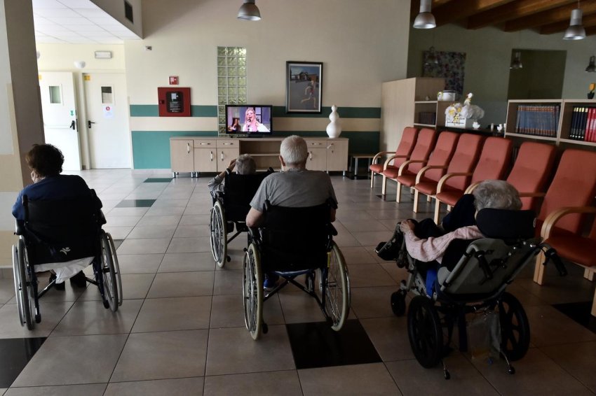 Camera in Nursing Home Room