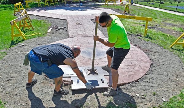 Creata area 'sollievo' all'esterno, in un parco nei sobborghi di New York